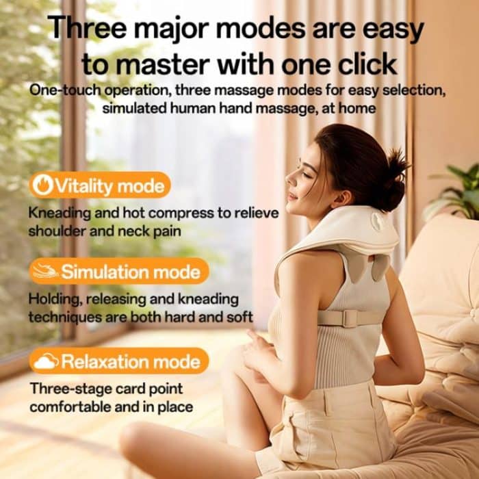 Yesido MG11 3 Modes Adjustable Width Neck and Shoulder Massager, MG11 – Bild 8