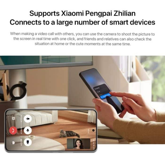 Original Xiaomi Smart Camera Video Call Edition Support One-click Call / AI Intelligent Detection, Video Call Edition – Bild 9