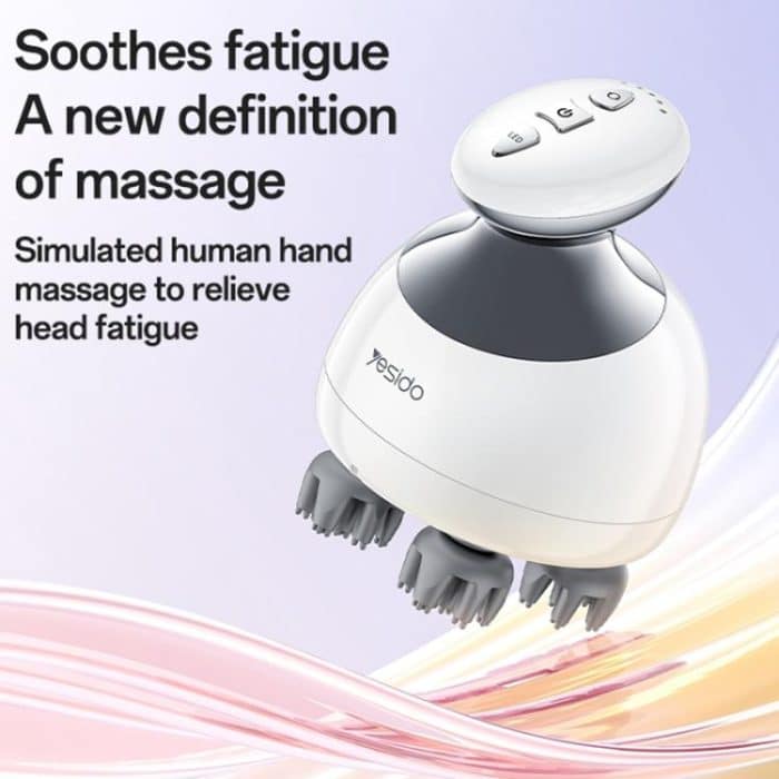 Yesido MG12 IPX7 Waterproof Intelligent Head Massager Care Instrument, MG12 – Bild 2