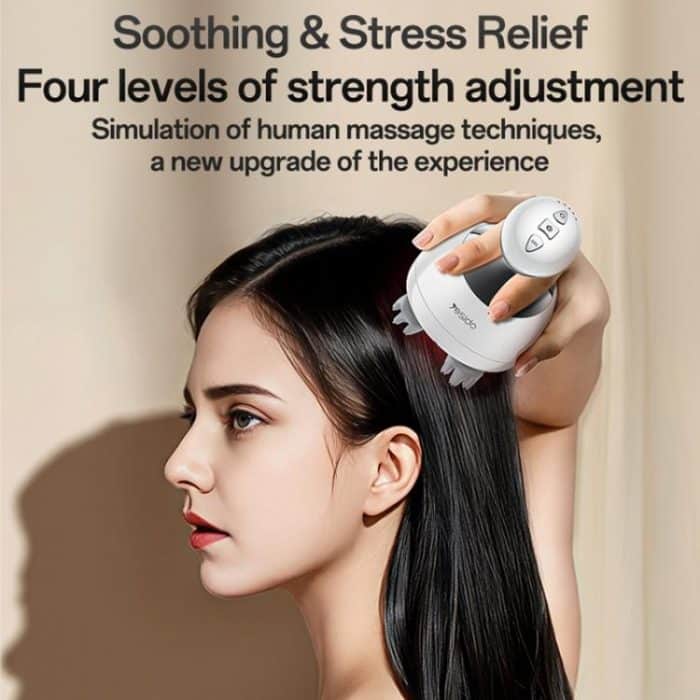 Yesido MG12 IPX7 Waterproof Intelligent Head Massager Care Instrument, MG12 – Bild 3