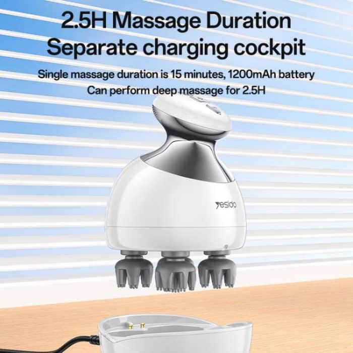 Yesido MG12 IPX7 Waterproof Intelligent Head Massager Care Instrument, MG12 – Bild 6