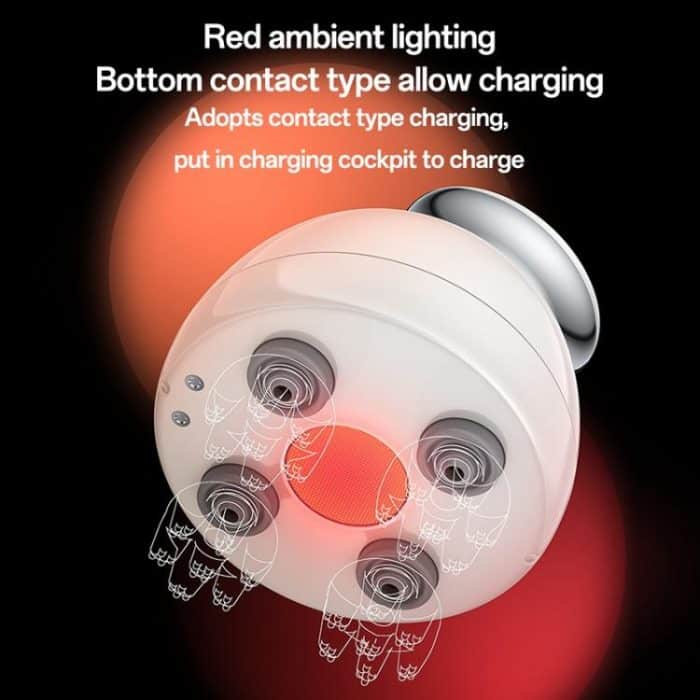 Yesido MG12 IPX7 Waterproof Intelligent Head Massager Care Instrument, MG12 – Bild 7