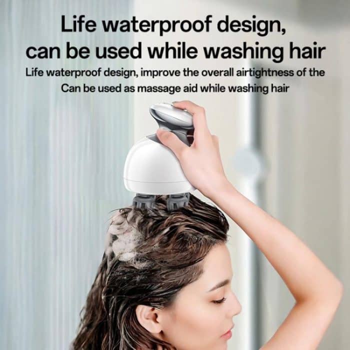 Yesido MG12 IPX7 Waterproof Intelligent Head Massager Care Instrument, MG12 – Bild 9