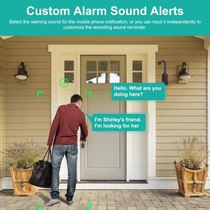 QJ700 1080P HD WiFi Panoramic 360-degree Snake Tube Camera, Support Motion Detection – Bild 11