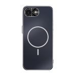 Metal Mens Acrylic PC Thin Circle MagSafe Phone Case, For iPhone 16e, For iPhone 16 Pro Max, For iPhone 16 Pro, For iPhone 16, For iPhone 15 Pro Max, For iPhone 15 Pro