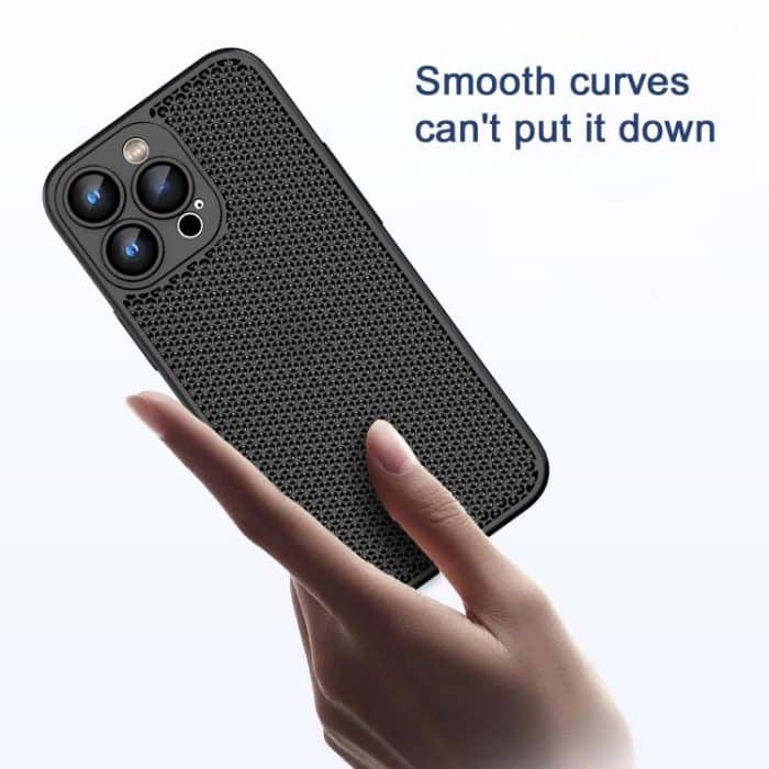 Cooling Skin Feel PC Phone Case with Lens Film, For iPhone 16, For iPhone 15 Pro Max, For iPhone 15 Pro – Bild 4