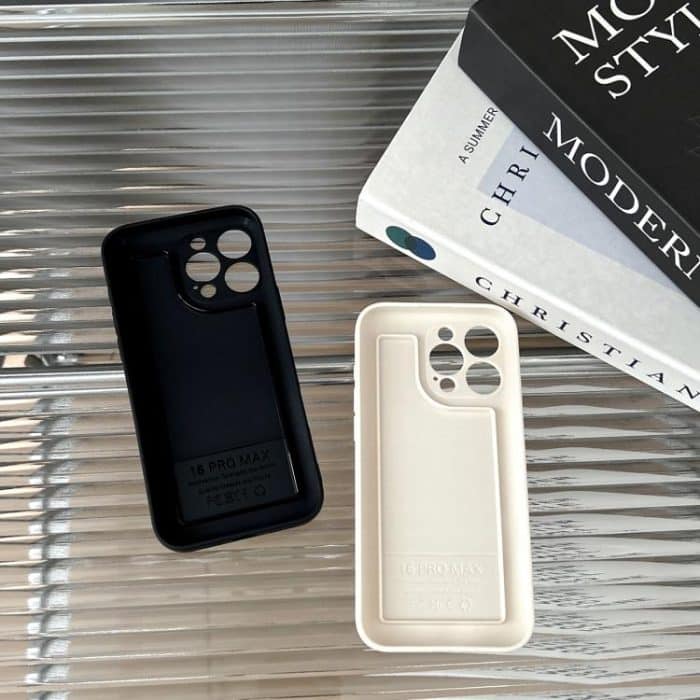 Fine Hole Insert Card Slot TPU Phone Case, For iPhone 14 Pro Max, For iPhone 13 Pro Max – Bild 3