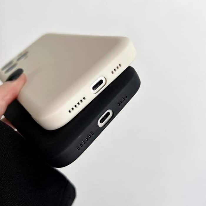 Fine Hole Insert Card Slot TPU Phone Case, For iPhone 15 Pro, For iPhone 15 Plus – Bild 6