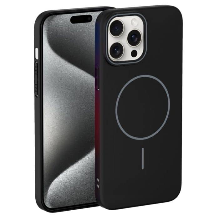 Thin Circle PC Injection MagSafe Phone Case, For iPhone 15 Pro, For iPhone 15 Plus, For iPhone 15 – Bild 6