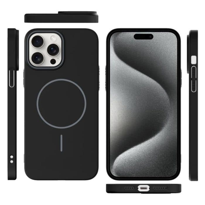 Thin Circle PC Injection MagSafe Phone Case, For iPhone 15 Pro, For iPhone 15 Plus, For iPhone 15 – Bild 7