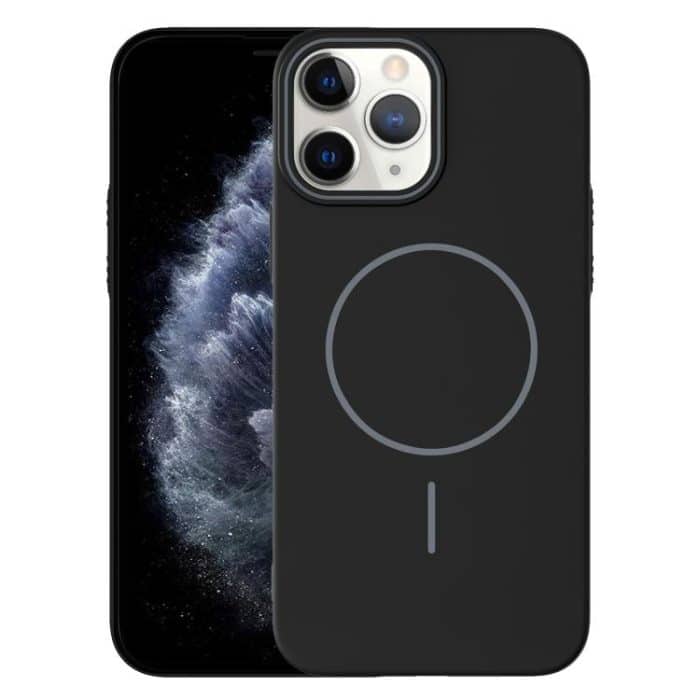 EDA007912022A.jpg Thin Circle PC Injection MagSafe Phone Case, For iPhone 11 Pro – Bild 1