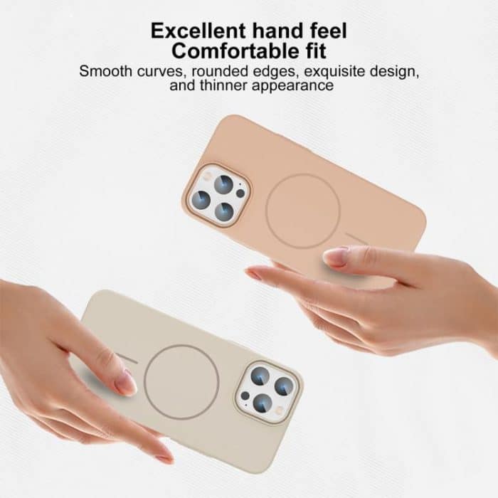 Thin Circle PC Injection MagSafe Phone Case, For iPhone 16e, For iPhone 16 Pro Max, For iPhone 16 Pro – Bild 2