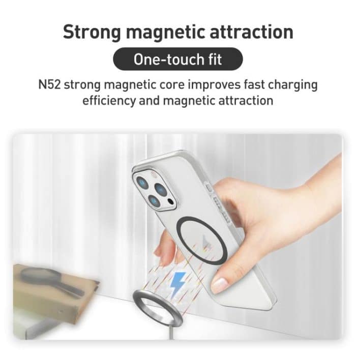 Clear PC Injection MagSafe Phone Case, For iPhone 16, For iPhone 15 Pro Max, For iPhone 15 Pro, For iPhone 15 Plus – Bild 2