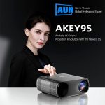 AUN AKEY9S 1080P 1000ANSI Autofocus WIFI Display Smart Projector, US Plug, UK Plug, AU Plug, EU Plug – Bild 2