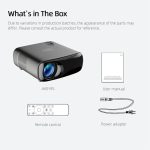 AUN AKEY9S 1080P 1000ANSI Autofocus WIFI Display Smart Projector, US Plug, UK Plug, AU Plug, EU Plug – Bild 18