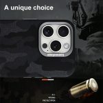 Camouflage Leather Metal Frame MagSafe PC Phone Case, For iPhone 15 Pro Max, For iPhone 15 Pro, For iPhone 15 Plus, For iPhone 15 – Bild 8