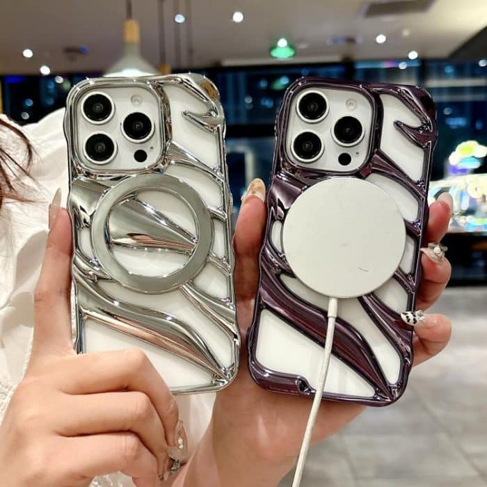 Cooling Hollow Electroplating TPU MagSafe Phone Case, For iPhone 16 Pro Max, For iPhone 16 Pro, For iPhone 16 Plus, For iPhone 16 – Bild 2