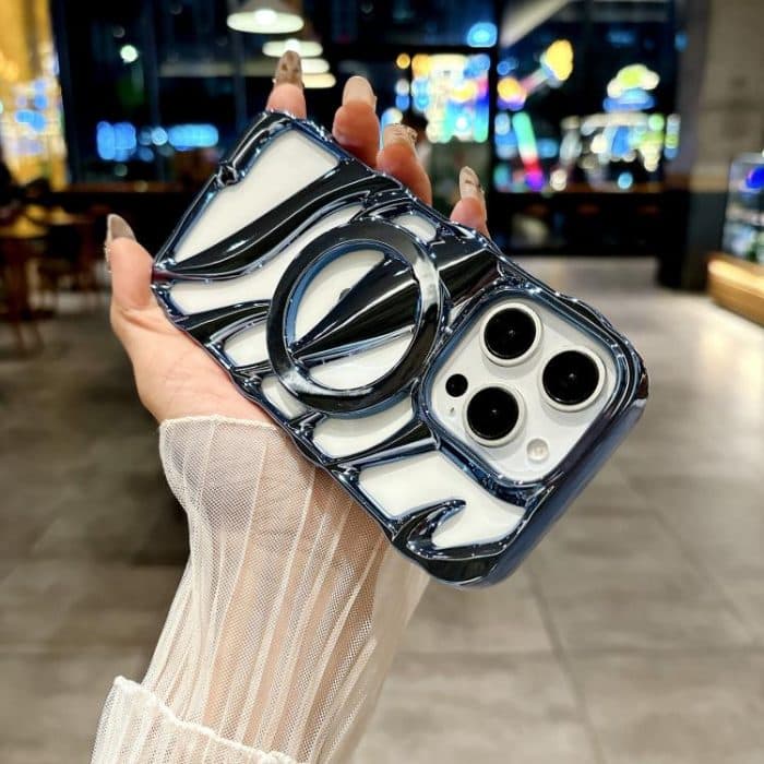 Cooling Hollow Electroplating TPU MagSafe Phone Case, For iPhone 15 Pro Max, For iPhone 15 Pro, For iPhone 15 Plus, For iPhone 15 – Bild 3