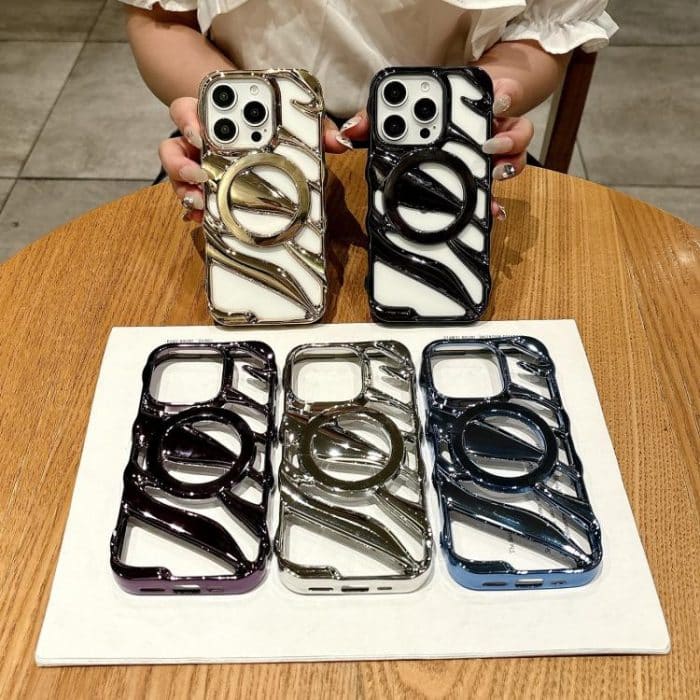 Cooling Hollow Electroplating TPU MagSafe Phone Case, For iPhone 15 Pro Max, For iPhone 15 Pro, For iPhone 15 Plus, For iPhone 15 – Bild 6