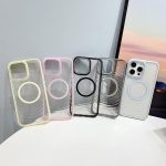 Transparent Glitter Starry Sky Top Diamond Frosted MagSafe Phone Case, For iPhone 15 Pro, For iPhone 15, For iPhone 14, For iPhone 14 Pro – Bild 2