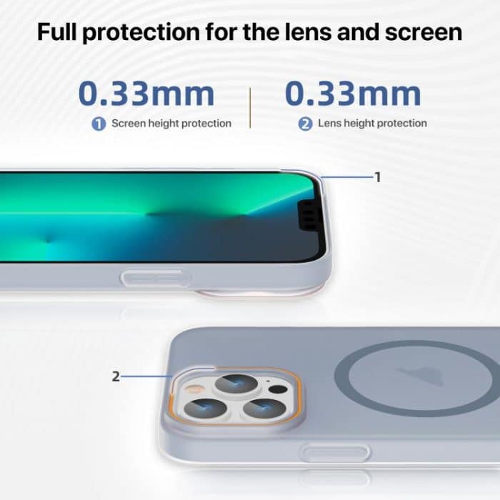 Translucent Frosted Skin PC MagSafe Phone Case, For iPhone 12, For iPhone 12 Pro Max, For iPhone 12 Pro, For iPhone 11 Pro Max – Bild 4