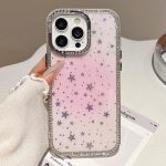Holographic Starry Pattern TPU Hybrid IMD Full Coverage Phone Case, For iPhone 13 Pro, For iPhone 12 Pro Max, For iPhone 12 Pro, For iPhone 11 Pro Max