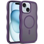 Skin Feel Wave Texture MagSafe Phone Case, For iPhone 15, For iPhone 14 Plus, For iPhone 14, For iPhone 14 Pro