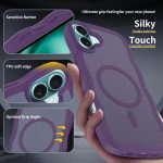 Skin Feel Wave Texture MagSafe Phone Case, For iPhone 16, For iPhone 15 Pro Max, For iPhone 15 Pro, For iPhone 15 Plus – Bild 2