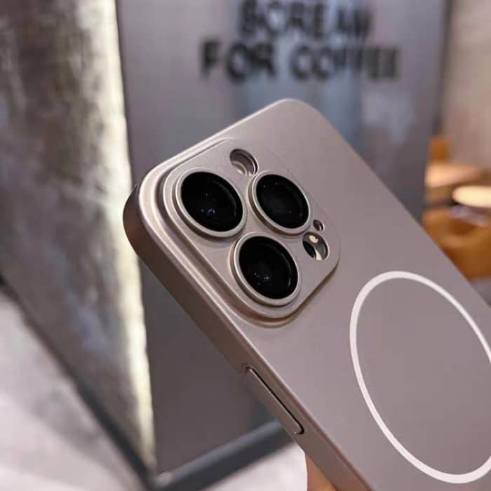 Matte Frosted Fine Circle MagSafe Lens Protection Phone Case, For iPhone 12, For iPhone 12 Pro Max, For iPhone 12 Pro, For iPhone 11 Pro Max – Bild 3