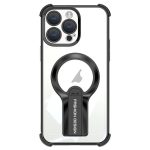 Shockproof Electroplating MagSafe Holder Phone Case, For iPhone 16 Pro Max, For iPhone 16 Pro, For iPhone 16 Plus, For iPhone 16, For iPhone 15 Pro Max, For iPhone 15 Pro