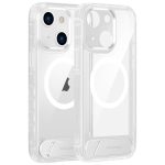 FULEXIN L1 Series Transparent MagSafe Holder Phone Case, For iPhone 14, For iPhone 14 Pro, For iPhone 14 Pro Max