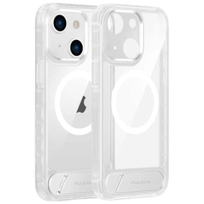 FULEXIN L1 Series Transparent MagSafe Holder Phone Case, For iPhone 14, For iPhone 14 Pro, For iPhone 14 Pro Max – Bild 1