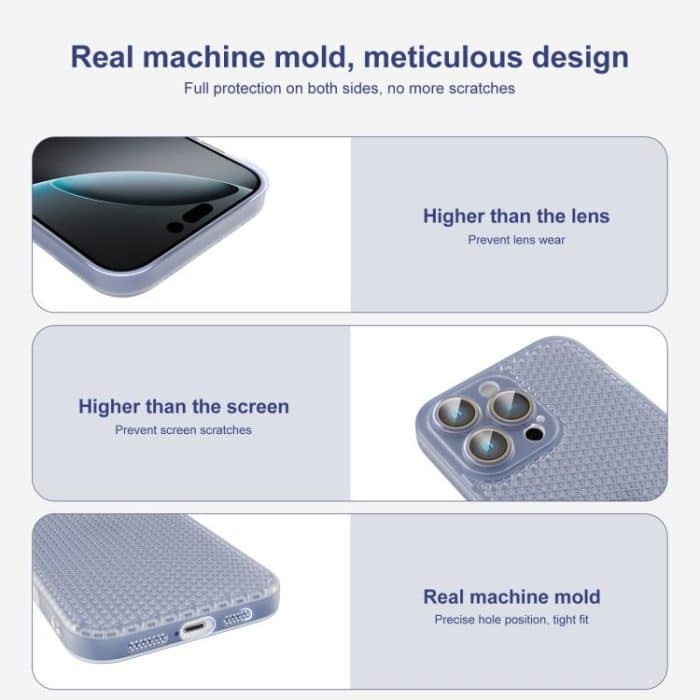 Ice Cream Dream Network Cooling PC Phone Case with Lens Film, For iPhone 13, For iPhone 12, For iPhone 12 Pro Max – Bild 3