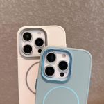 Metal Diamond Texture Lens Frame MagSafe Phone Case with Lanyard, For iPhone 16 Pro Max, For iPhone 16 Pro, For iPhone 16 Plus, For iPhone 16 – Bild 4