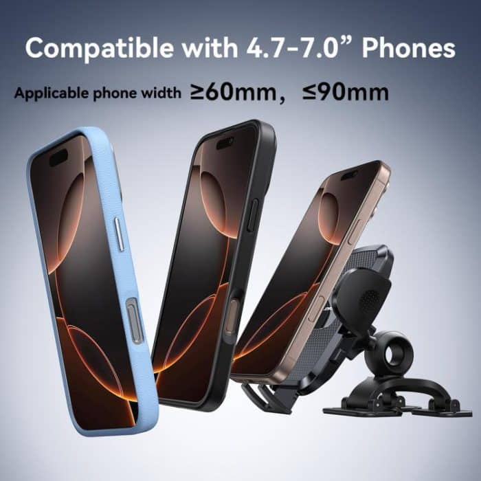 JOYROOM JR-ZS259 Mechanischer Autotelefonhalter mit dreifacher Haftung, JR-ZS259 – Bild 7