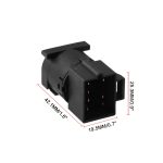 AC-Heizungsgebläsemotor-Steuerschalter 16192099 für 1995-1999 Chevrolet Yukon 1500 Pickup C / K. – Bild 5