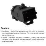 AC-Heizungsgebläsemotor-Steuerschalter 16192099 für 1995-1999 Chevrolet Yukon 1500 Pickup C / K. – Bild 7