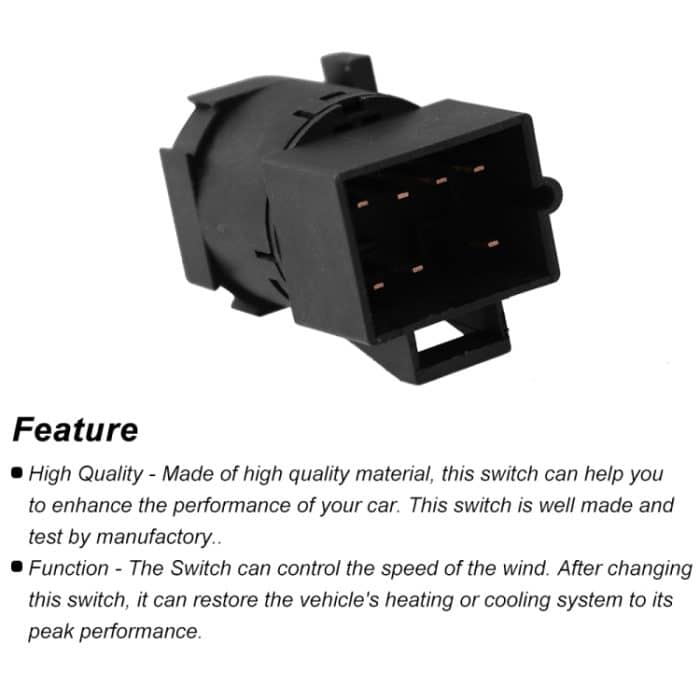 AC-Heizungsgebläsemotor-Steuerschalter 16192099 für 1995-1999 Chevrolet Yukon 1500 Pickup C / K. – Bild 7