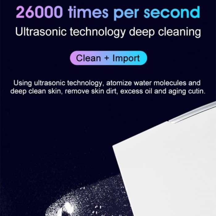 YJK028 3,7 V 250 mAh Ultraschall-Ionenreinigungsgerät der zweiten Generation, JK028(White) – Bild 4