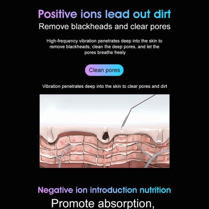 YJK028 3,7 V 250 mAh Ultraschall-Ionenreinigungsgerät der zweiten Generation, JK028(White) – Bild 6