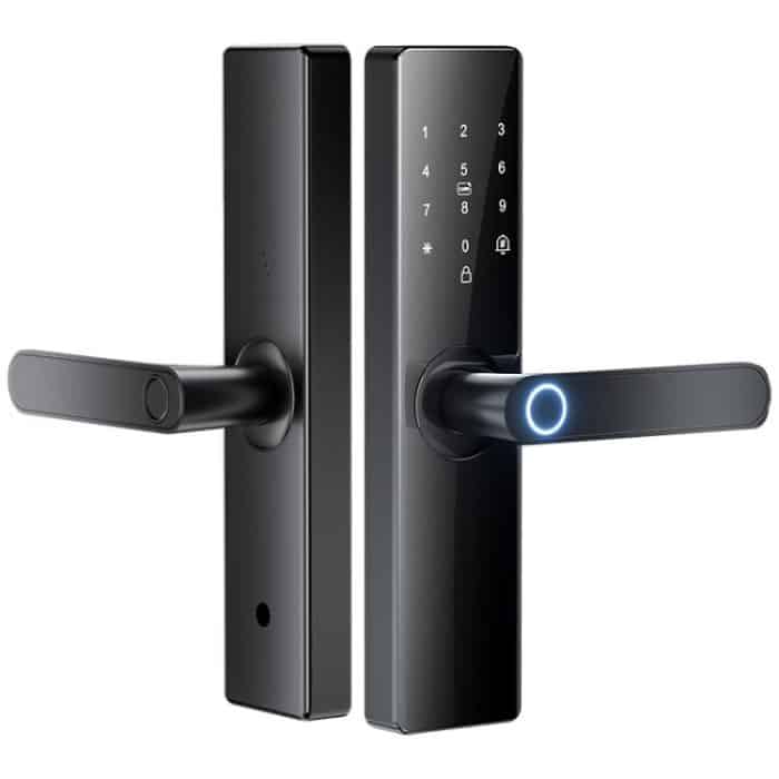 Z17 Tuya Smart WiFi Electronic Fingerprint Password Door Lock, 14.7cm, 16cm, 17cm, 18cm – Bild 1
