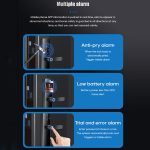 Z17 Tuya Smart WiFi Electronic Fingerprint Password Door Lock, 14.7cm, 16cm, 17cm, 18cm – Bild 7
