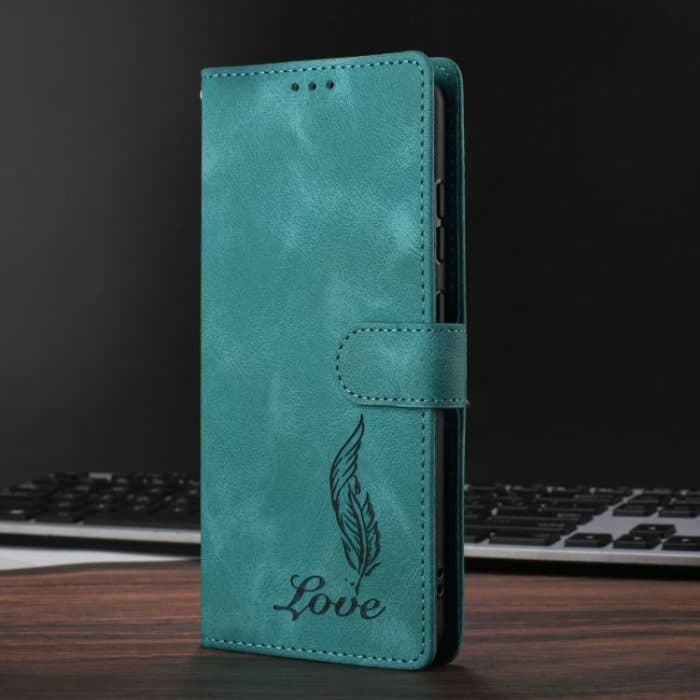 Skin Feel Embossed Feather Leather Phone Case, For iPhone 17 Pro Max, For iPhone 17 Pro, For iPhone 17 – Bild 7