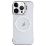 Ultra-thin Transparent MagSafe Magnetic Frameless Lens Holder Phone Case, For iPhone 16 Pro Max, For iPhone 16 Pro, For iPhone 16, For iPhone 15 Pro Max, For iPhone 15 Pro, For iPhone 15, For iPhone 14 / 13