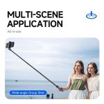 TT01 1.77m All-in-one Auto Pop Open Tripod Magnetic Remote Selfie Stick – Bild 12