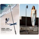 TT01 1.77m All-in-one Auto Pop Open Tripod Magnetic Remote Selfie Stick – Bild 6