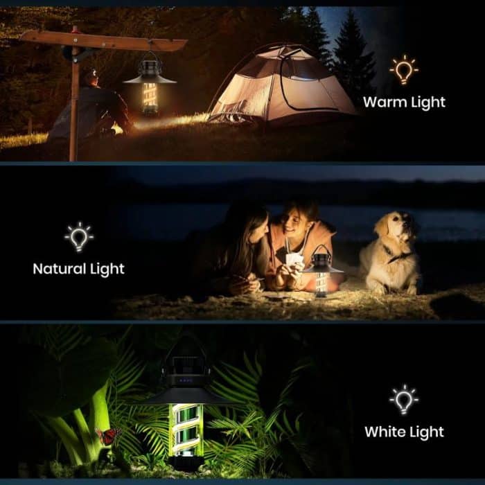 KXK-818 Outdoor Emergency Lamp Camping Light Portable Tent Lantern, KXK-818 – Bild 12