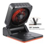 F3 Solar Powered USB Charging Portable Fan Camping Light – Bild 12