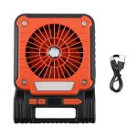F3 Solar Powered USB Charging Portable Fan Camping Light – Bild 13