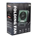 F3 Solar Powered USB Charging Portable Fan Camping Light – Bild 2